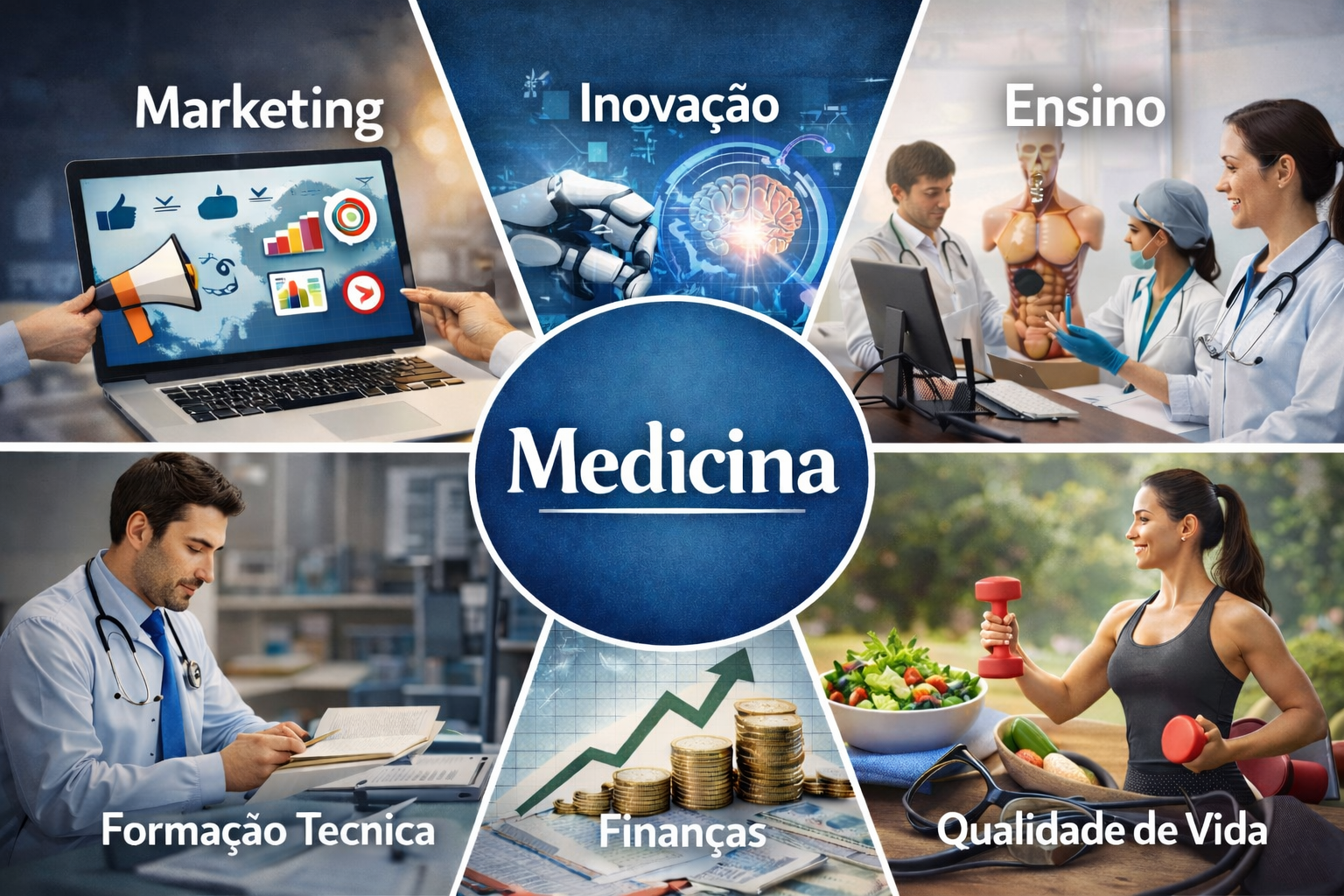 6 pilares da medicina