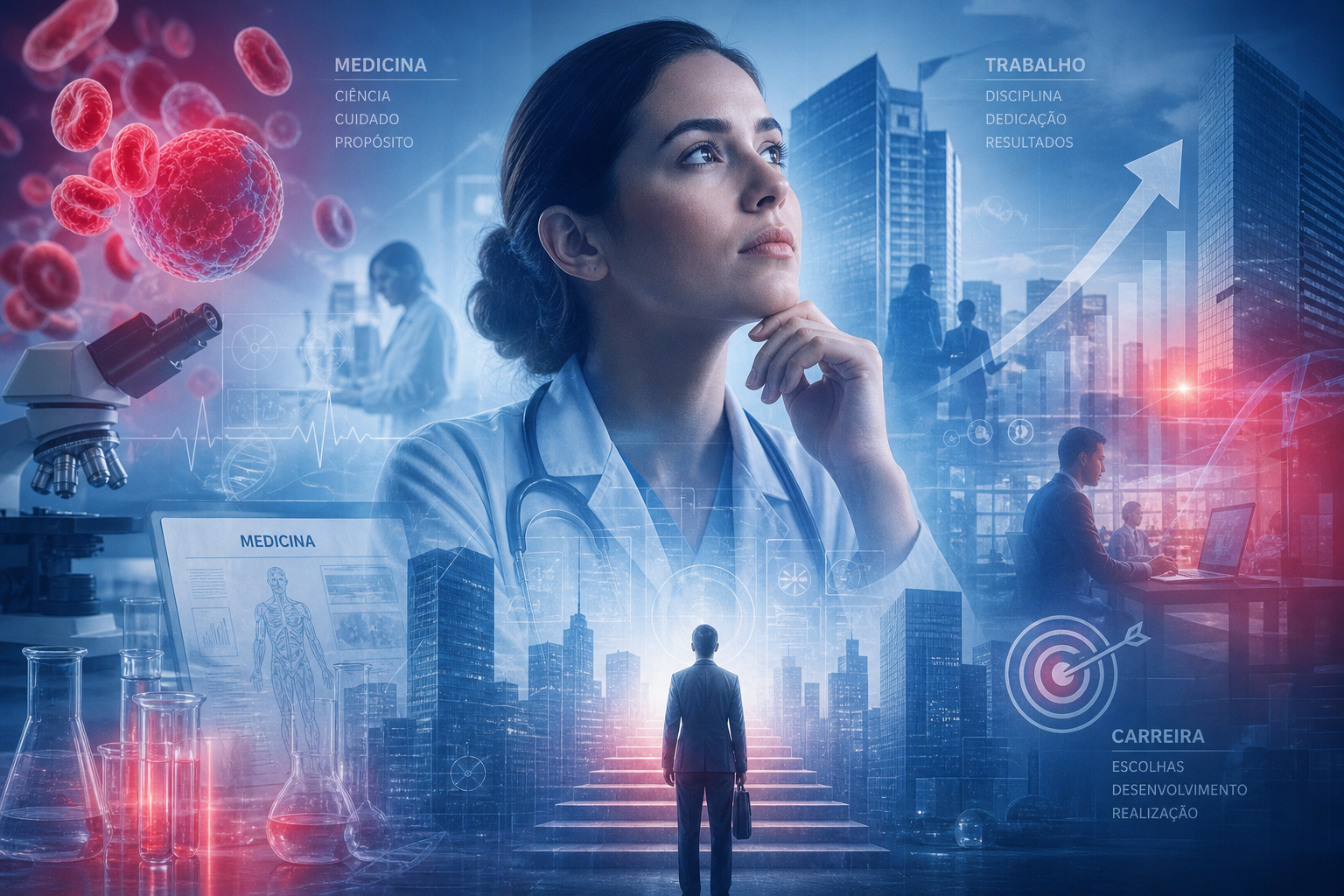 trabalho, medicina e carreira